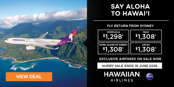 Say Aloha to Hawaii with Hawaiian Airlines