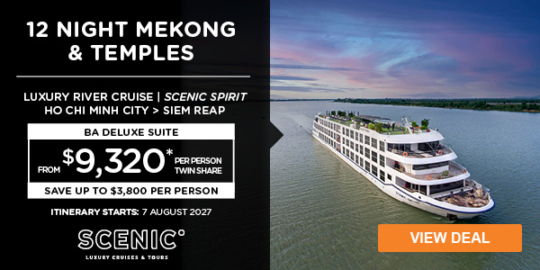 Meandering along the Mekong and Temple Discovery Cruise