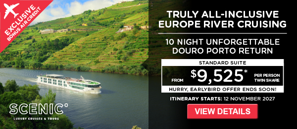 Truly All-Inclusive Europe Luxury Cruising with Scenic