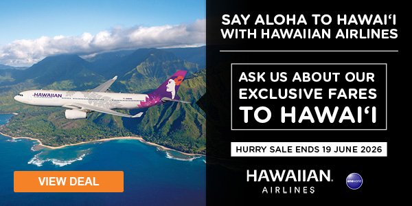 Say Aloha to Hawaii with Hawaiian Airlines