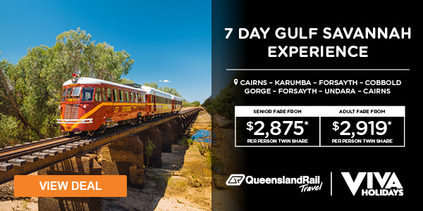 Queensland Rail Holidays - Gulf Savannah Experience